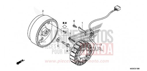 GENERATRICE NC700DC de 2012